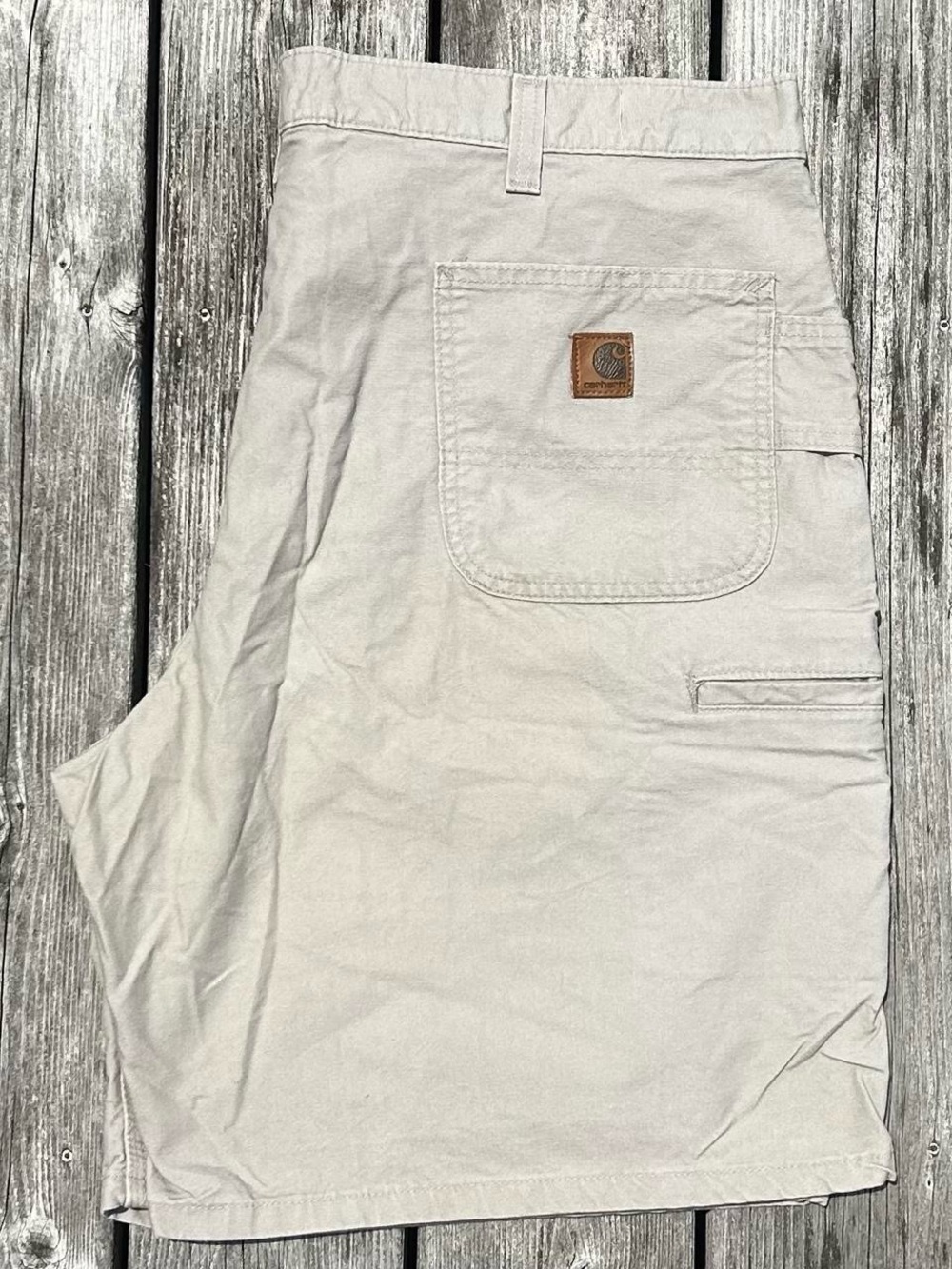 Vintage Carhartt Tan Cotton Work Shorts